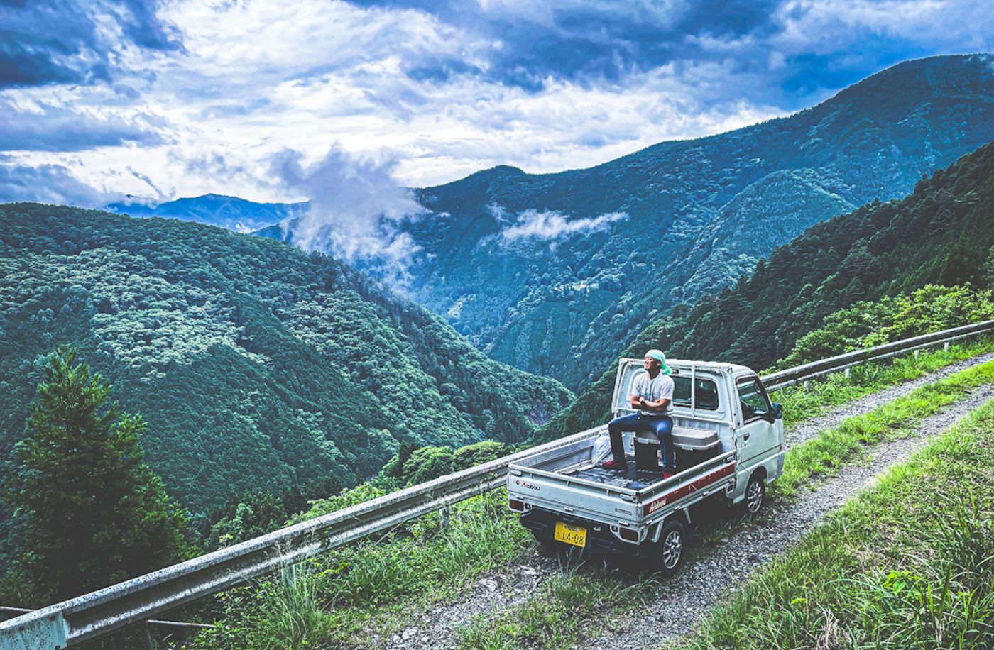 奥多摩の山とともに